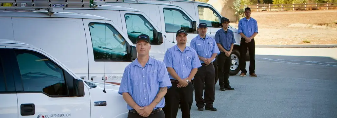 KIC Refrigeration crew ready for Mini Split Repair jobs across Burlington